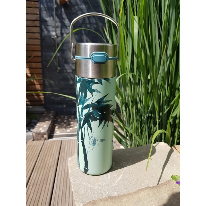 Termosas-gertuvė su sieteliu BAMBUKAI, 500 ml
