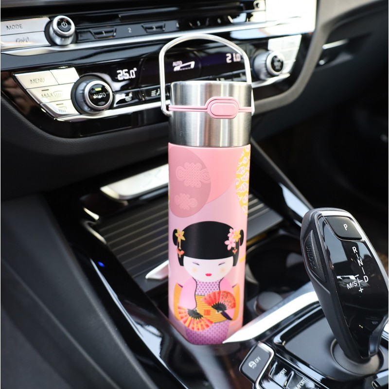 Termosinė gertuvė su sieteliu  MAŽOJI GEIŠA, 500 ml