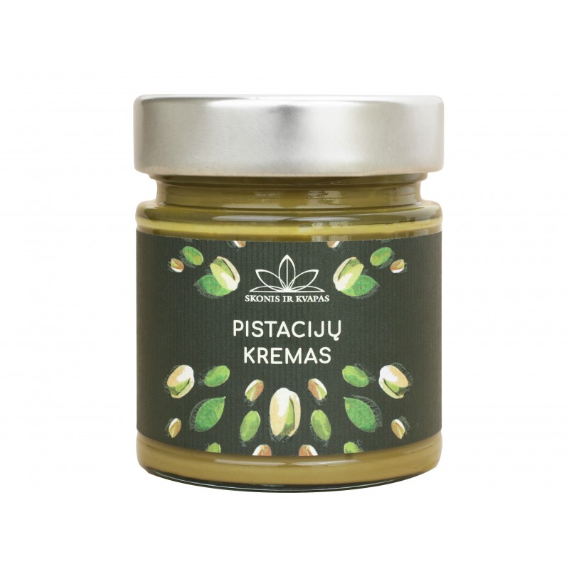 PISTACIJŲ kremas, 250 g | Skonis ir kvapas