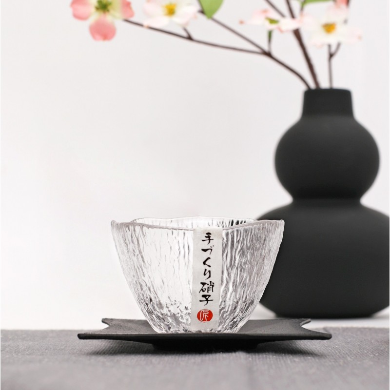 Ketaus arbatinuko ir pialų rinkinys SKAIDRUMAS, 800ml