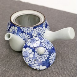 Kyusu arbatinukas ŽIEDAI, 400 ml