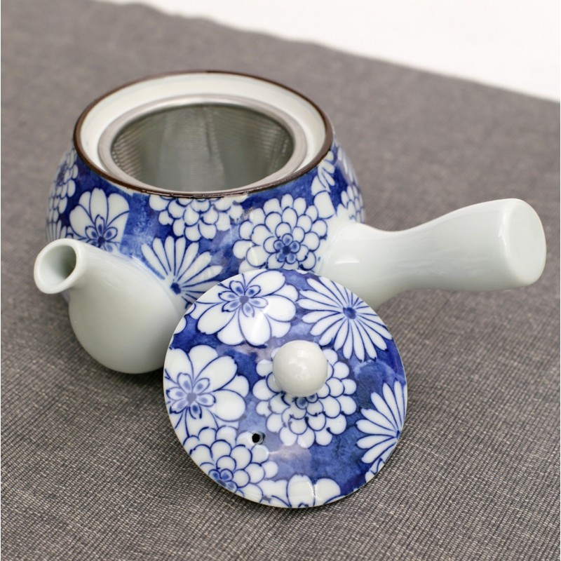 Kyusu arbatinukas ŽIEDAI, 400 ml