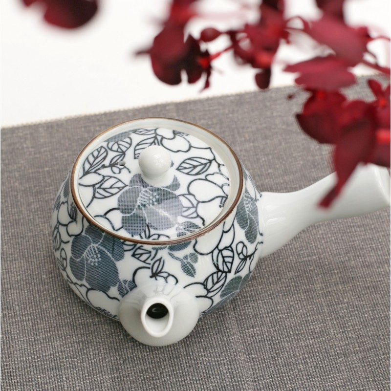 Kyusu arbatinukas ŽALIOS ŠAKELĖS, 400 ml