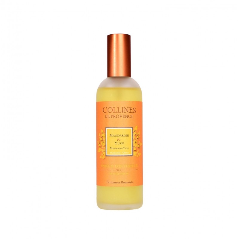 Purškiamas namų kvapas MANDARINAS IR KVAPUSIS CITRINMEDIS, 100ml