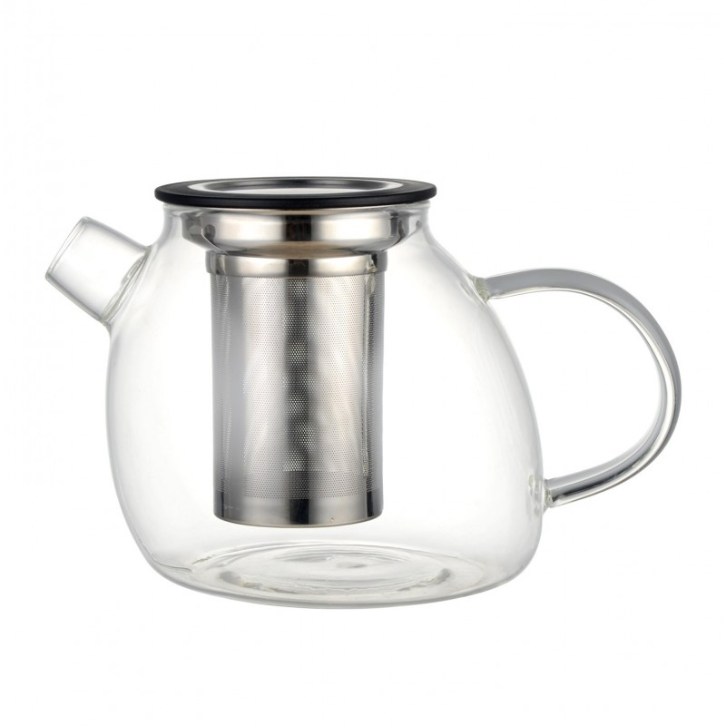 Borosilikatinio stiklo arbatinukas su filtru, 950 ml
