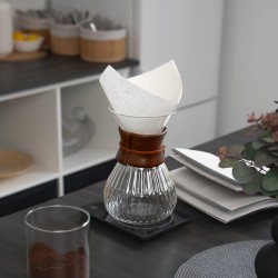 Borosilikatinio stiklo kavinukas, 1400 ml (Chemex tipo)