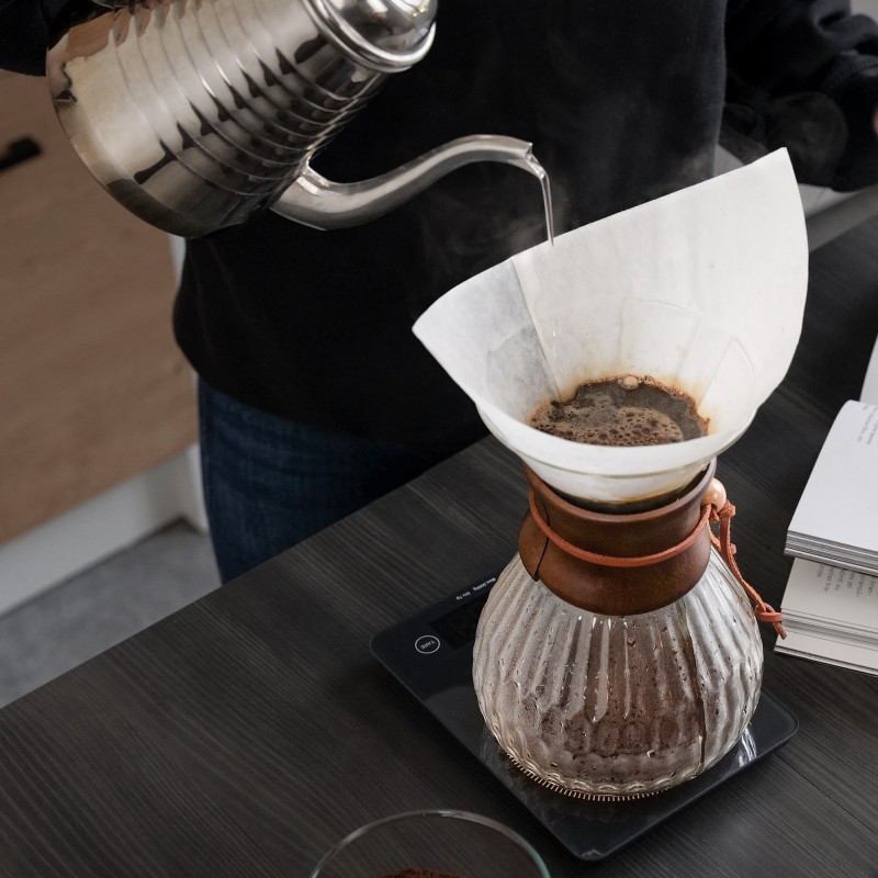 Borosilikatinio stiklo kavinukas, 1400 ml (Chemex tipo)