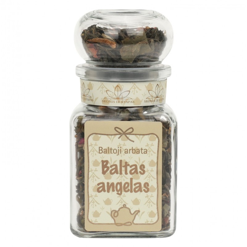 Baltoji arbata BALTAS ANGELAS, 50g (stikl.)