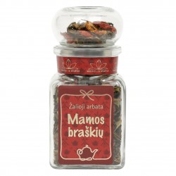 Žalioji MAMOS BRAŠKIŲ arbata, 40g (stikl.)