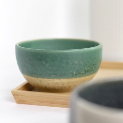 Piala matcha arbatai ŽALIOJI