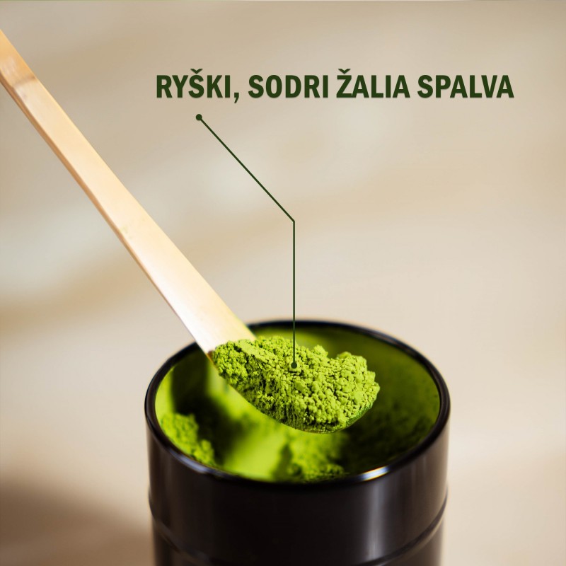 Japoniška žalioji arbata CEREMONINĖ MATCHA, 40g
