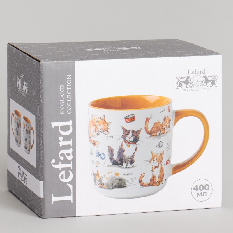 Puodelis KAČIŲ GYVENIMAS, 400ml