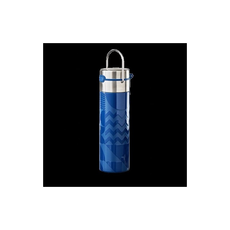Termosinė gertuvė su sieteliu GEO, 500 ml, mėlynos spalvos