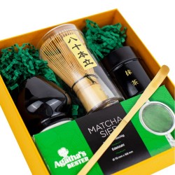 Rinkinys su matcha ir sieteliu