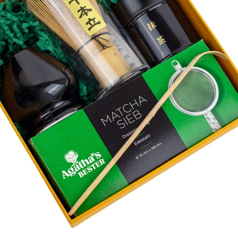 Rinkinys su matcha ir sieteliu