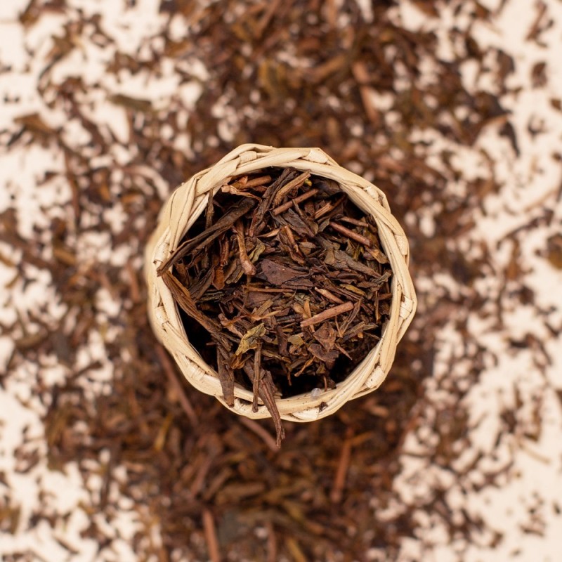 Skrudinta japoniška žalioji arbata HOJICHA