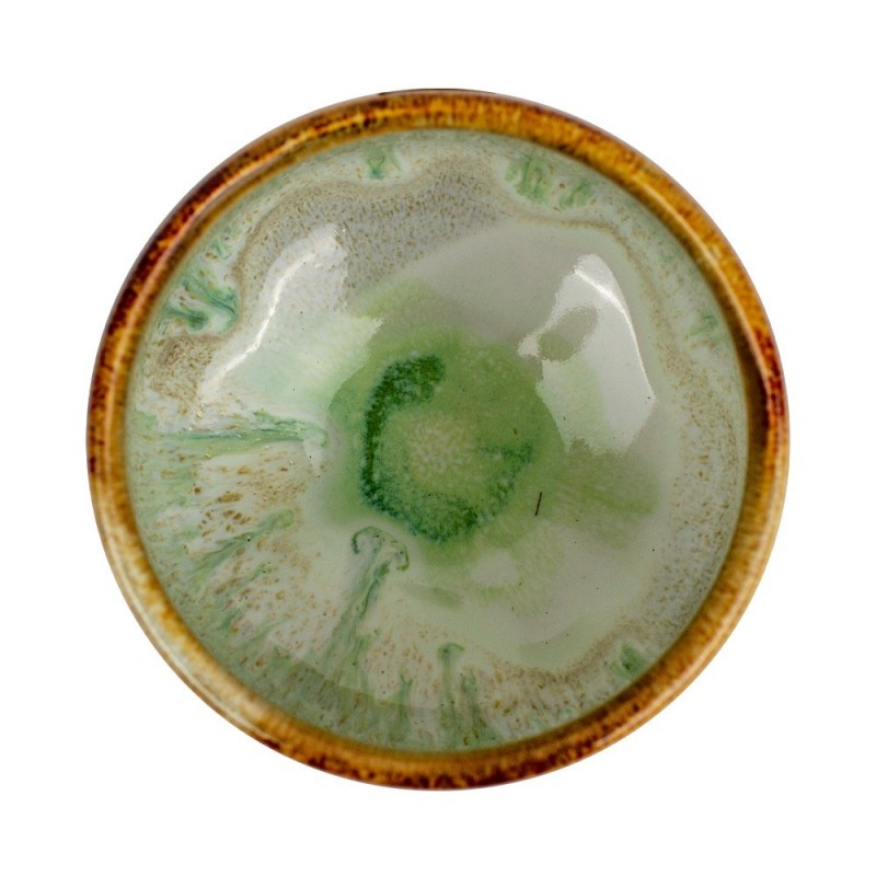 Piala matcha arbatai ŽEMĖ IR DANGUS, 15x8cm, akmens masė