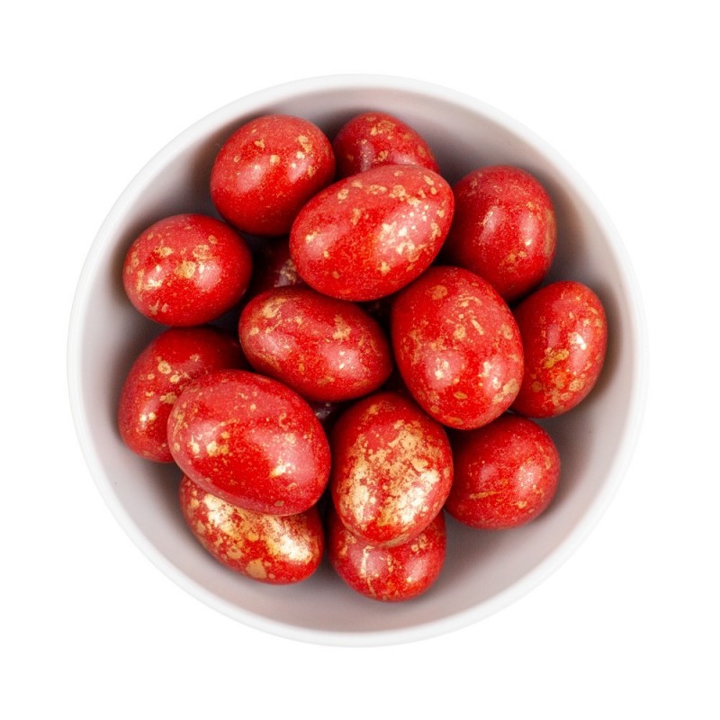 MIGDOLAI baltajame šokolade GOLDEN RED