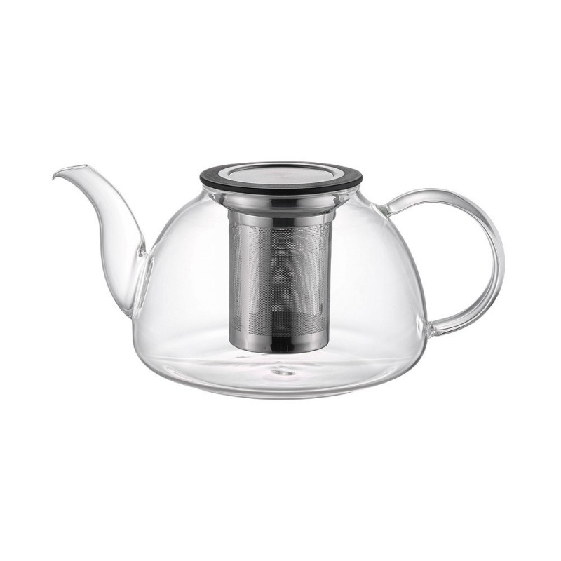 Borosilikatinio stiklo arbatinukas su filtru „Elegancija“, 1300 ml