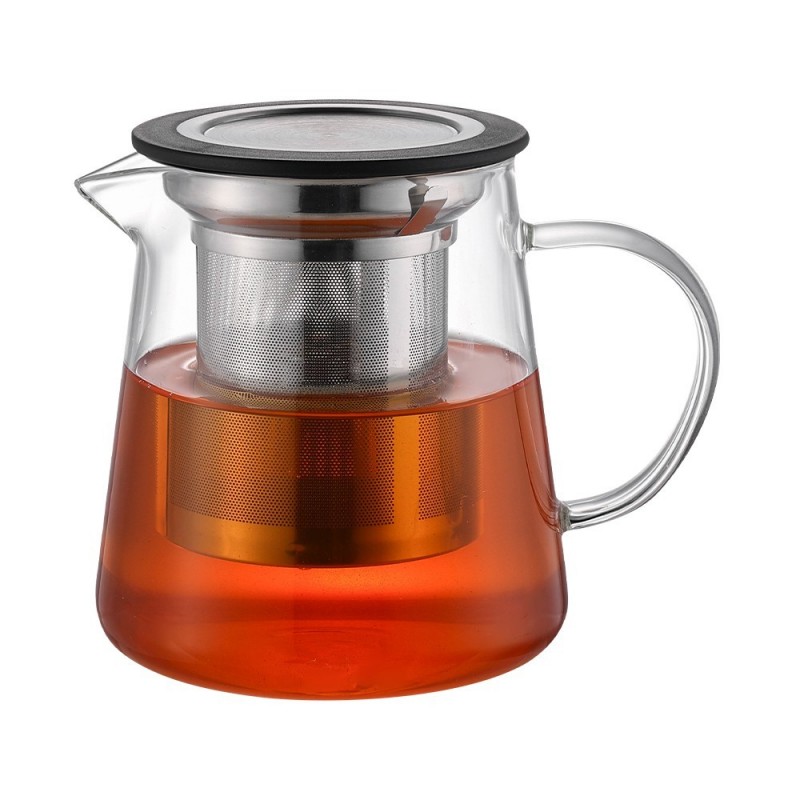 Borosilikatinio stiklo arbatinukas su filtru „midi“, 550 ml