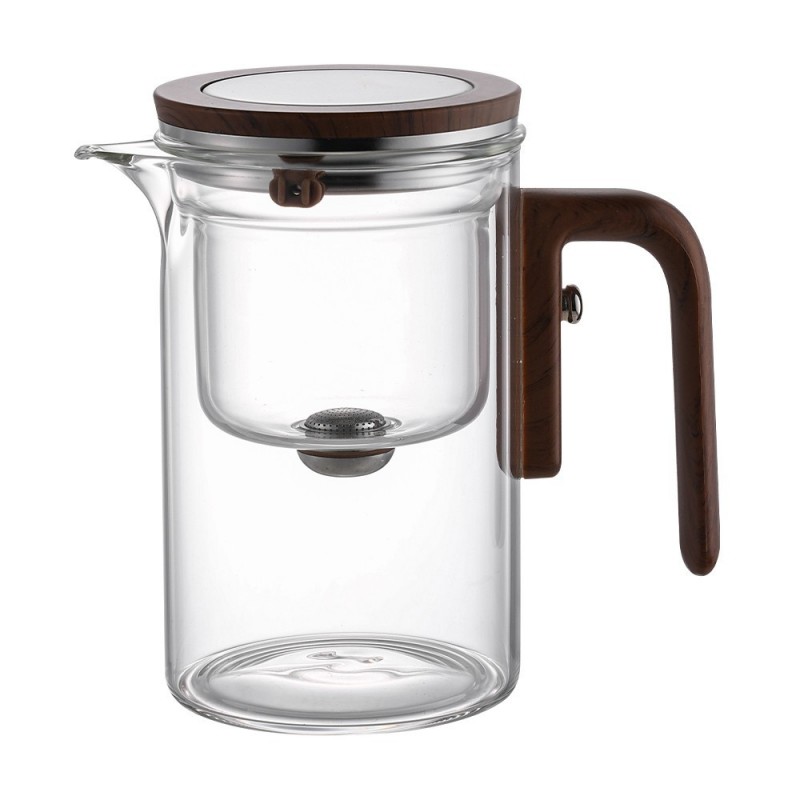 Magnetinis borosilikatinio stiklo arbatinukas su filtru „Mano ritualas“, 200 ml