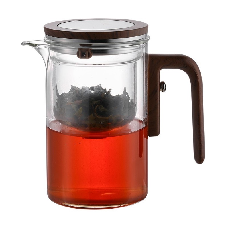 Magnetinis borosilikatinio stiklo arbatinukas su filtru „Mano ritualas“, 200 ml