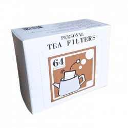 Popierinis filtras arbatai 9,5x7,2cm, 64 vnt