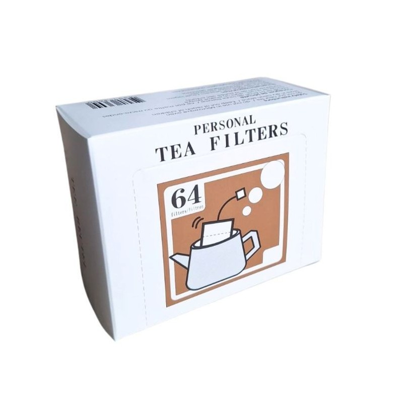 Popierinis filtras arbatai 9,5x7,2cm, 64 vnt