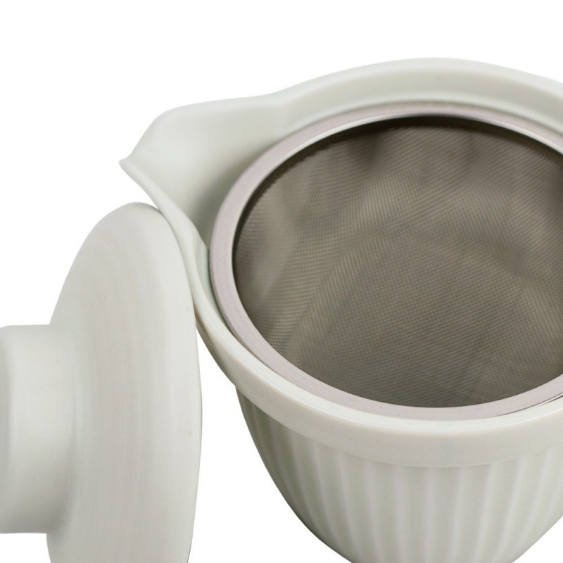 Arbatinukas baltos spalvos 300 ml.