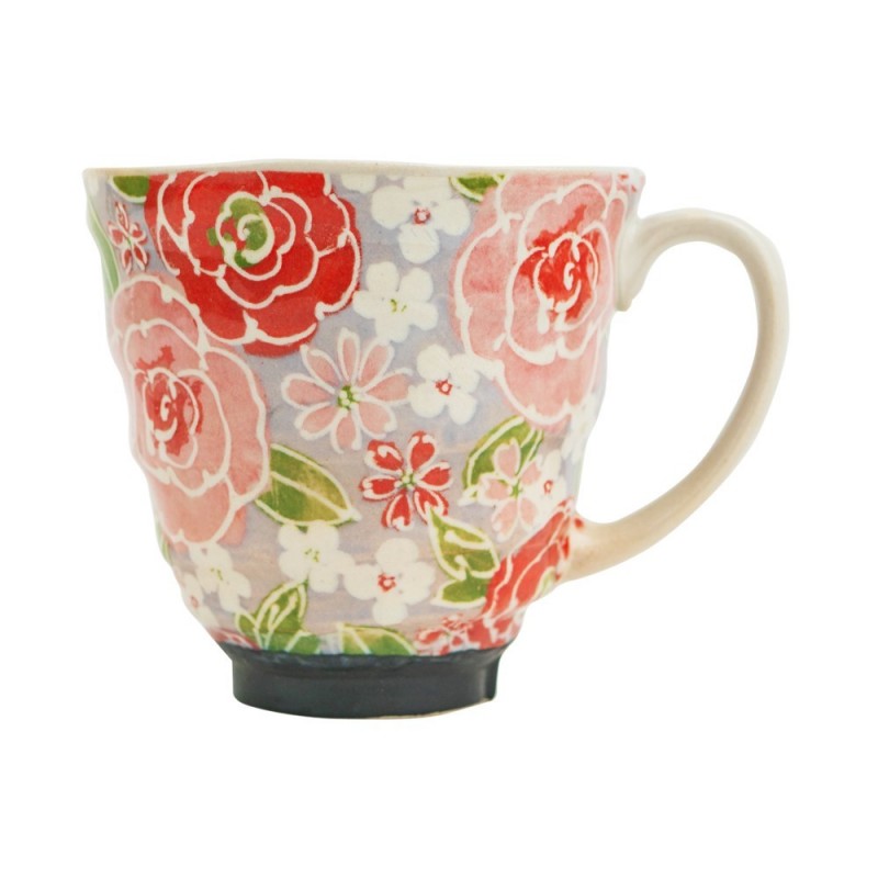 Puodelis GĖLIŲ MARGUMYNAI, 280ml, keramik.