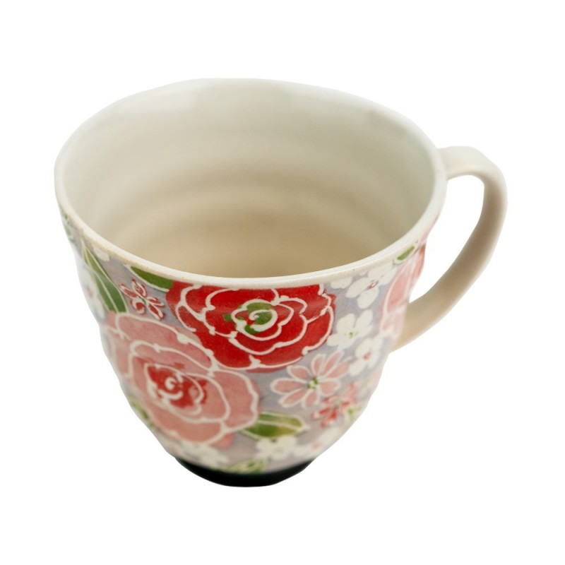 Puodelis GĖLIŲ MARGUMYNAI, 280ml, keramik.