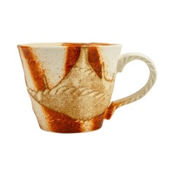 Puodelis ĮSPAUDAI, 250ml, šviesi fosilija, keramik.