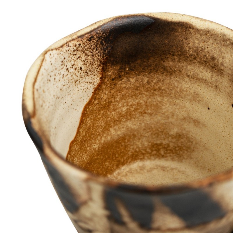 Puodelis ĮSPAUDAI, 250ml, sendinta fosilija, keramik.