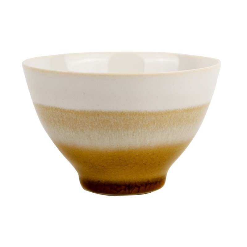 Piala arbatai MATCHA, 9x6cm, keramika, balta-smėlinė sp.