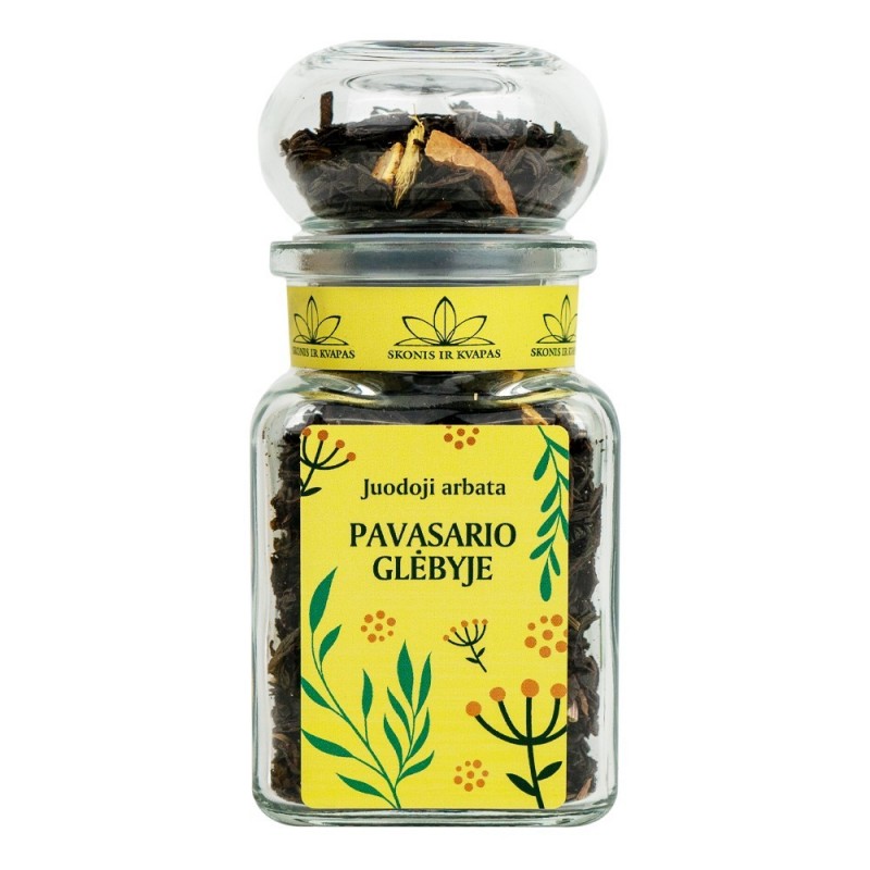 Juodoji arbata PAVASARIO GLĖBYJE, 35g