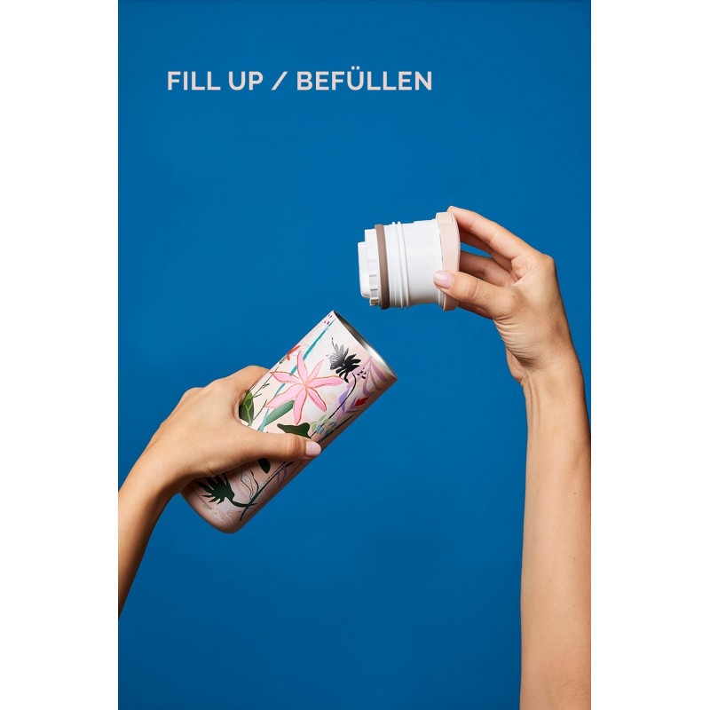 Termosinis puodelis CITRININIS MĖLIS, 340 ml