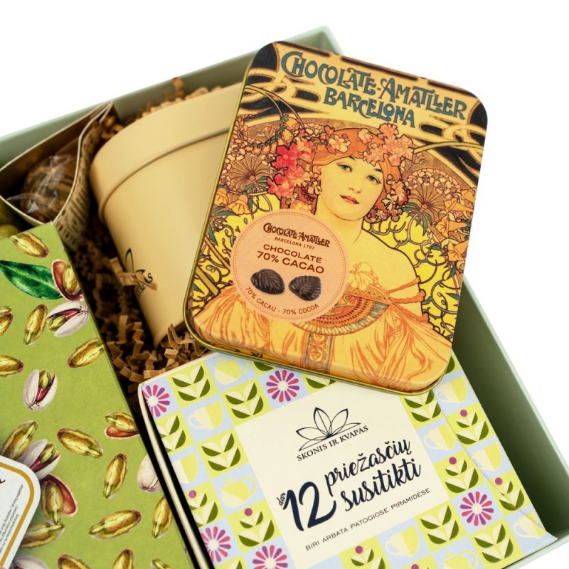 Dovanų rinkinys "Žaliuojantis pavasaris"