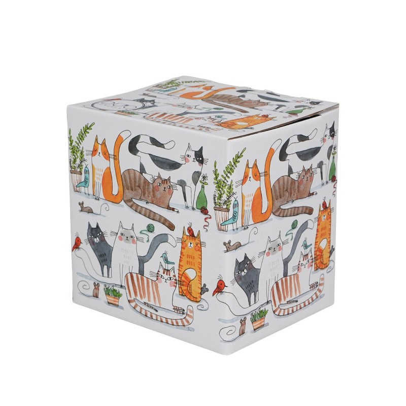 Arbatinukas su sieteliu ir puodeliu KATINĖLIŲ PASAULYJE, porcelianas