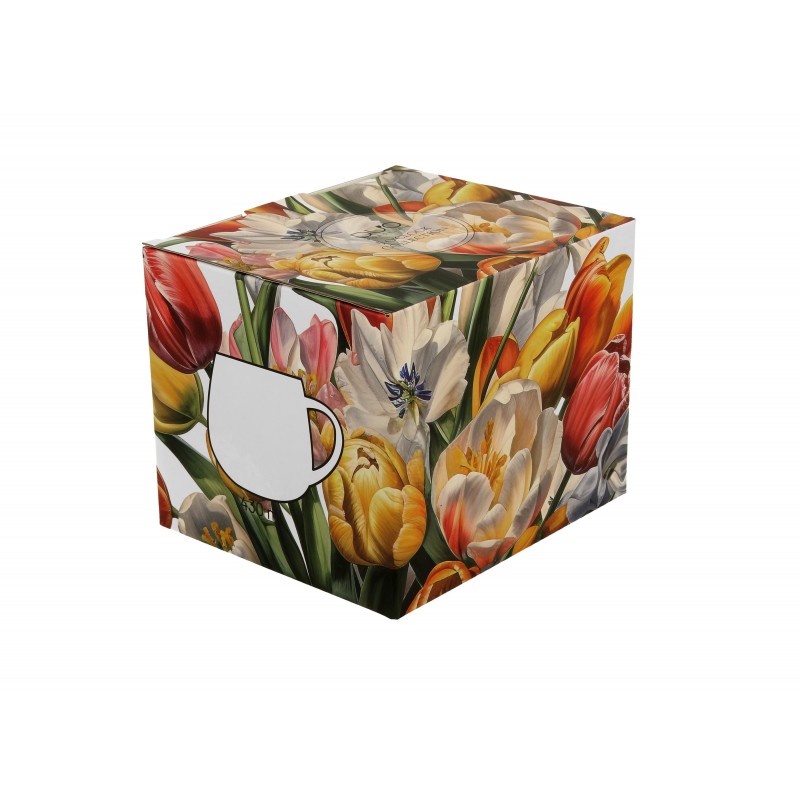 Puodelis TULPĖS, porcelianas, 430ml