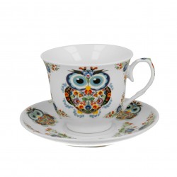 Puodelis PELĖDŽIUKAS, porcelianas, 250ml