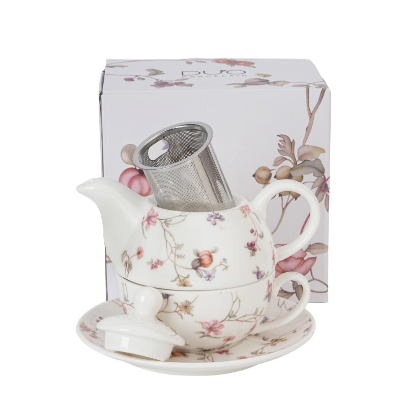 Viengungio rinkinys VIJOKLIAI, porcelianas, 350 ml