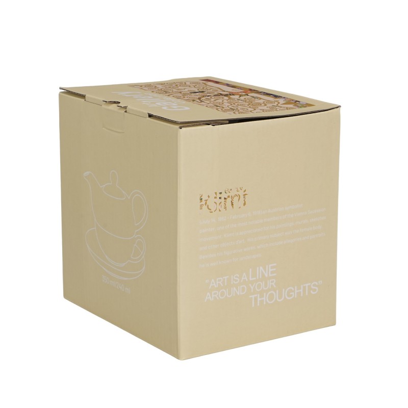 Arbatinukas su sieteliu ir puodeliu GYVYBĖS MEDIS, porcelianas