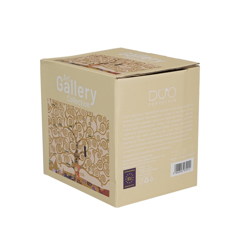 Arbatinukas su sieteliu ir puodeliu GYVYBĖS MEDIS, porcelianas