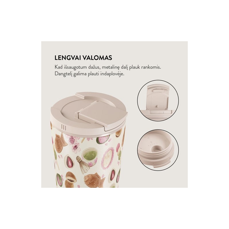 Termo puodelis KAVINĖ JAPONIJOJE, 500 ml