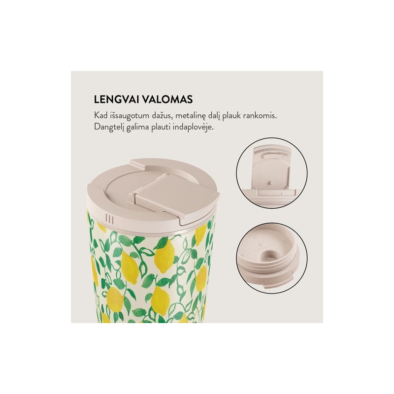 Termo puodelis CITRINOS, 500 ml