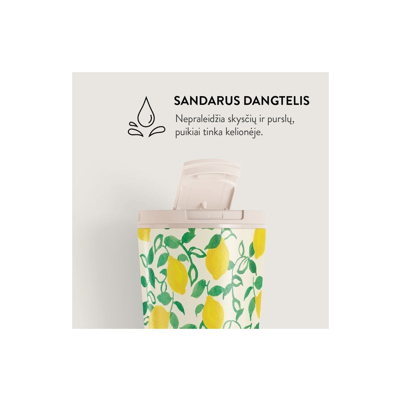 Termo puodelis CITRINOS, 500 ml