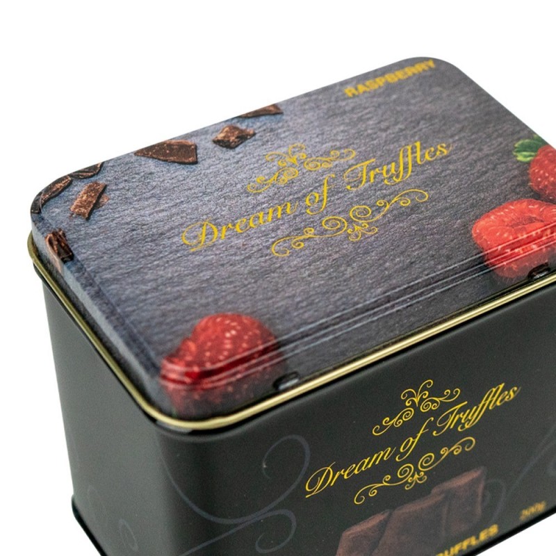 Šokoladiniai triufeliai su avietėmis, 200 g