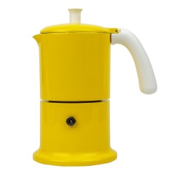 MOKA kavinukas 6puod. INDUKCINIS (geltonas)
