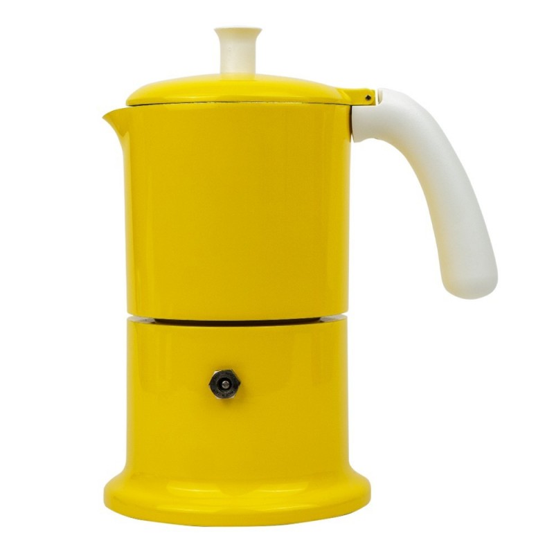 MOKA kavinukas 6puod. INDUKCINIS (geltonas)