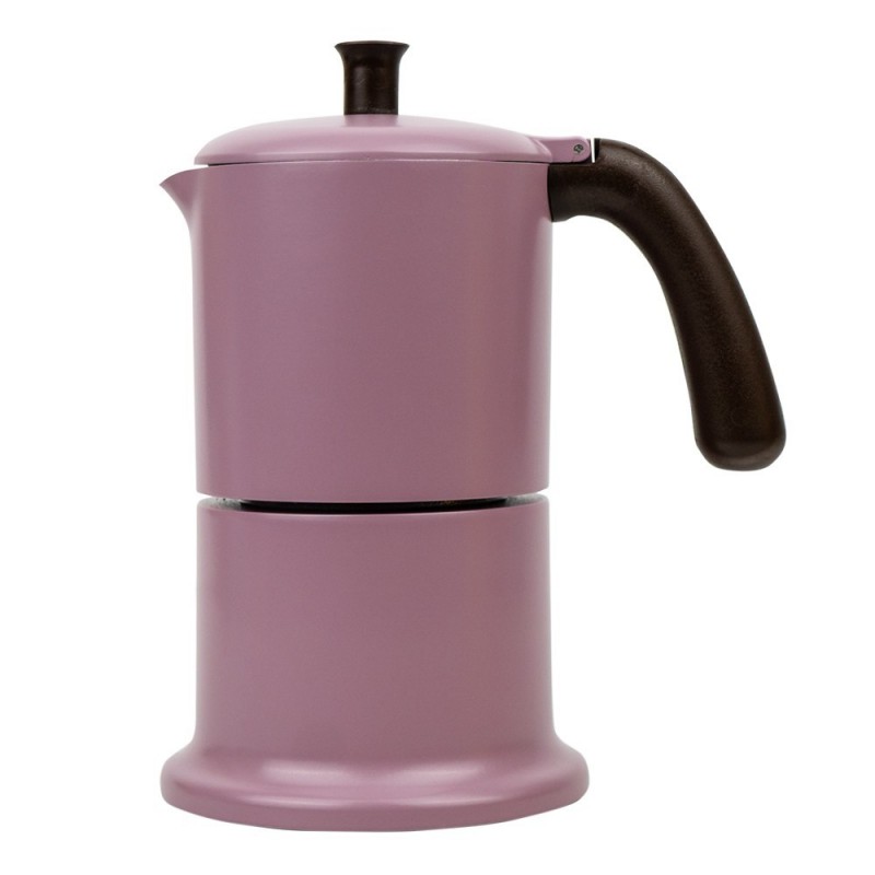 MOKA kavinukas 6puod. INDUKCINIS (rausvas)